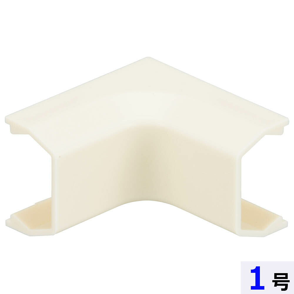 モール用入隅(1号/ミルキー/2個入)_09-2658_DZ-AMI1-M/2P_OHM(オーム電機)